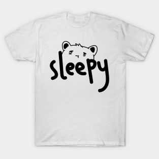 Cute Sleepy Hamster T-Shirt